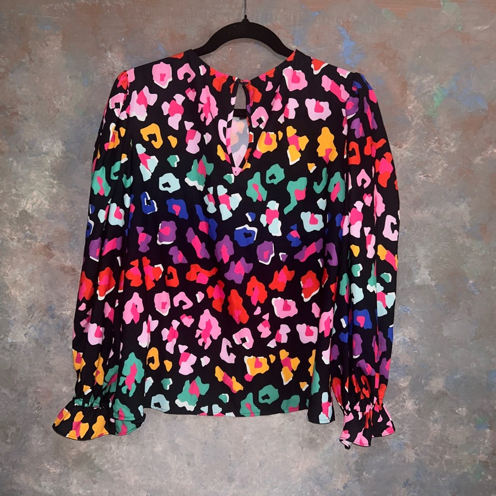 Crosby by Mollie Burch Colorful Patterned Women's Top - Picture 2 of 3